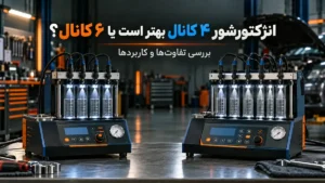 انژکتورشور ۴ کانال بهتر است یا ۶ کانال